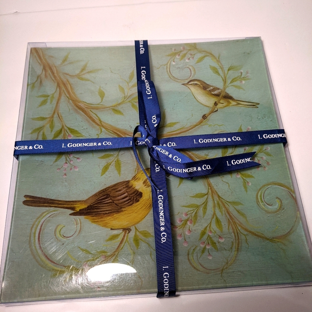 Decorative bird plate